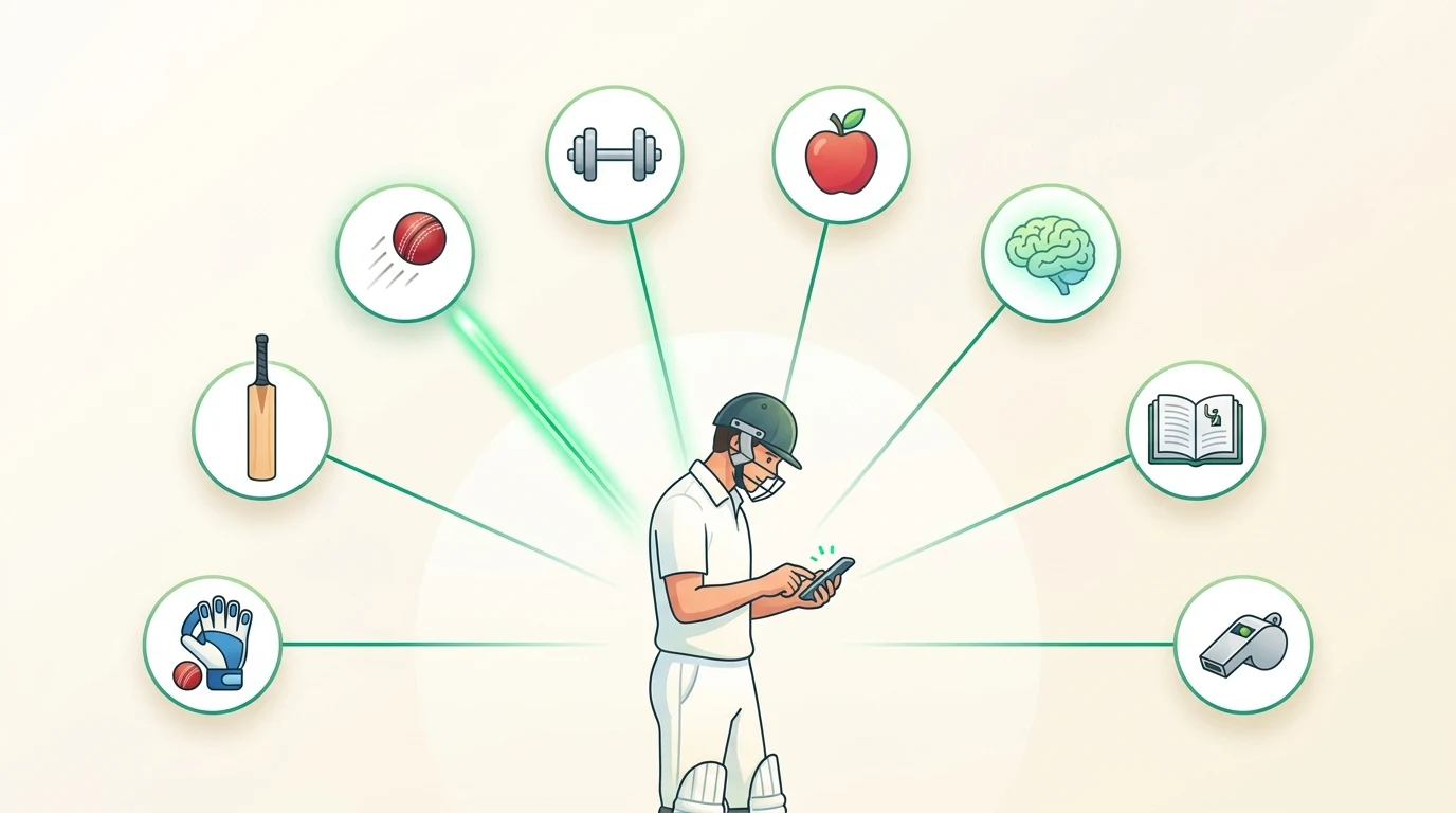 AI coach routing — your question is matched to the right specialist
